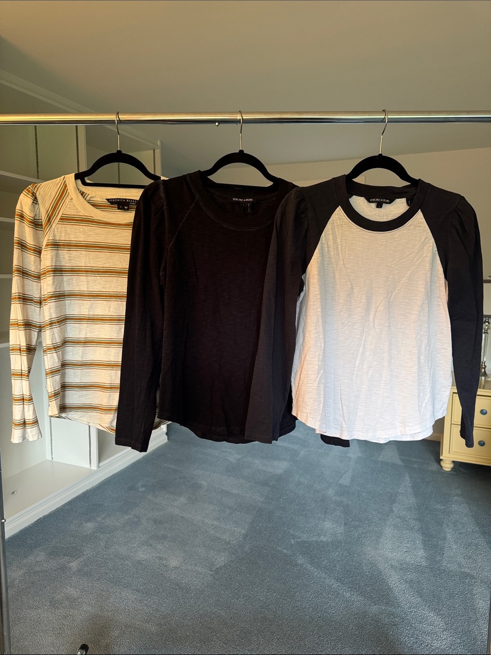 Veronica Beard Mason Baseball Tee 3 Pack